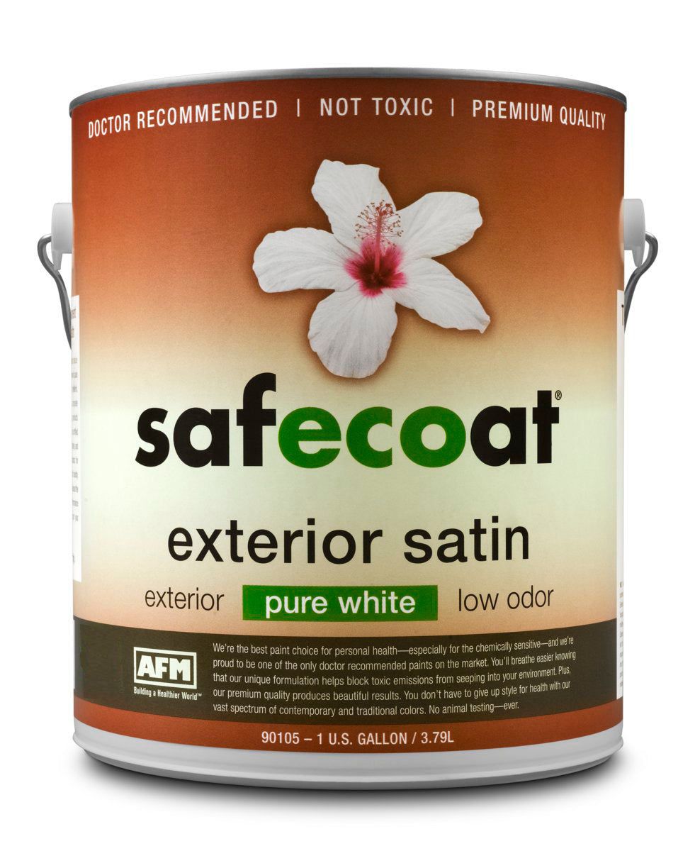 AFM Safecoat® Zero VOC All Purpose Exterior Satin Paint – Organic Living AZ