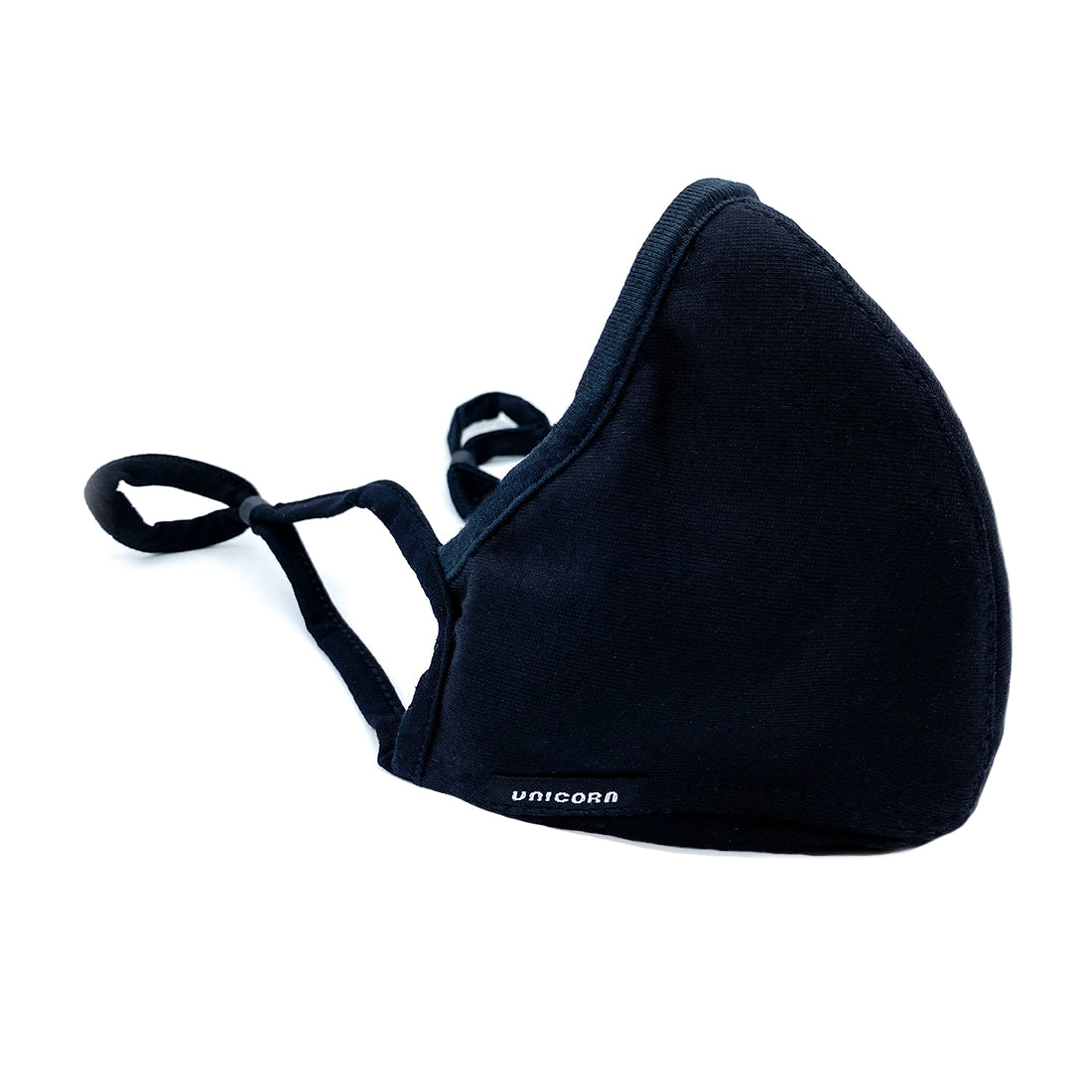 Unicorn: Organic Black Tencel Nanotechnology Mask- Reusable