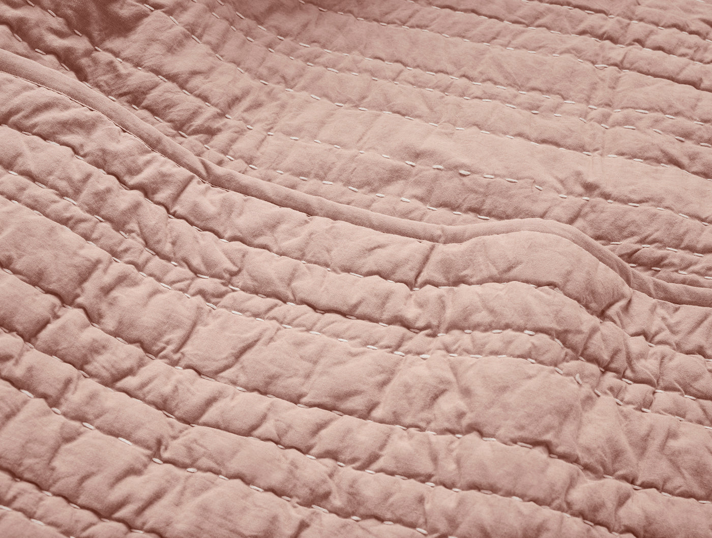 Coyuchi: Channel Handstitched Organic Quilt