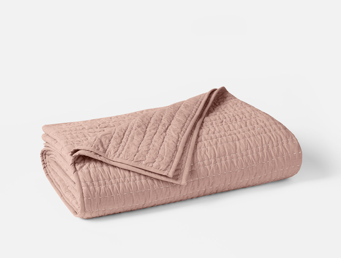 Coyuchi: Channel Handstitched Organic Quilt