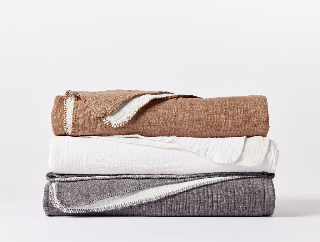 Coyuchi Cozy Cotton Organic Throw