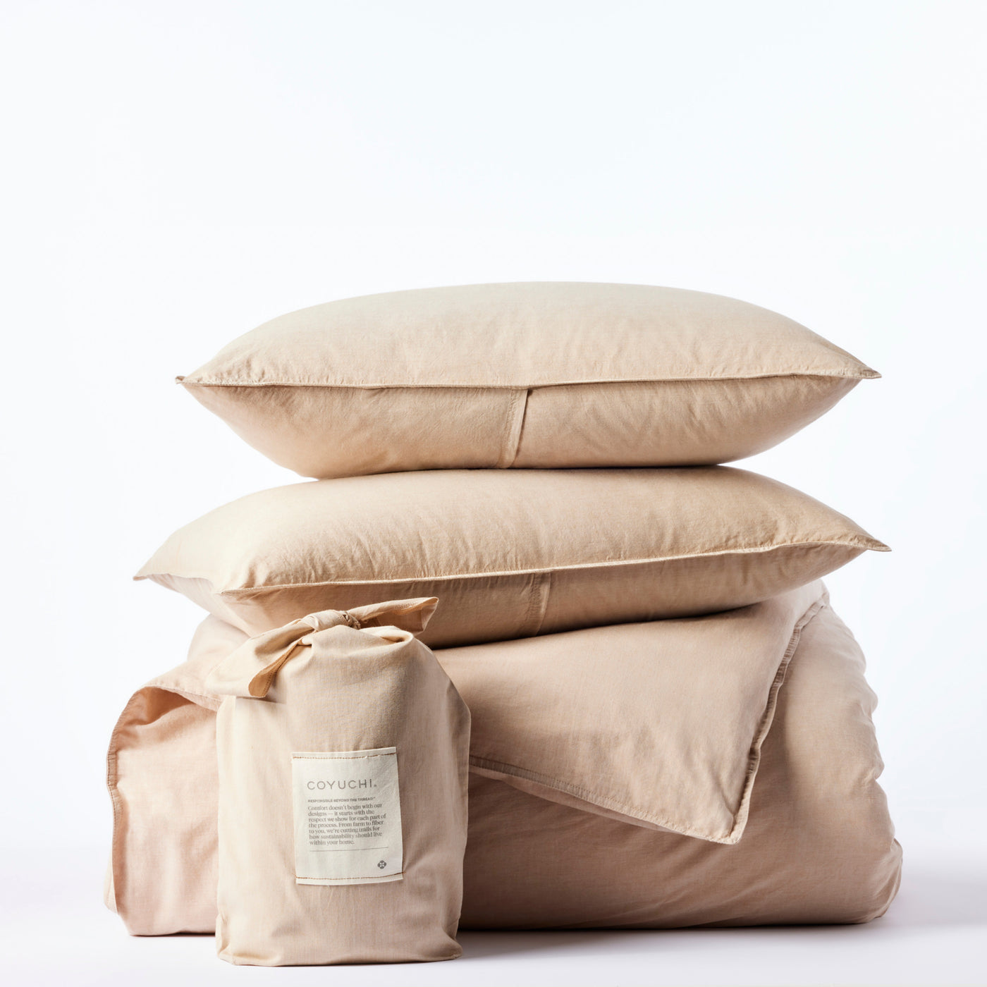 Coyuchi: Organic Crinkle Percale Duvet Cover King Sale!