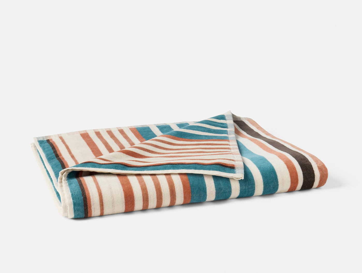 Coyuchi Dawn Stripe Organic Beach Towel