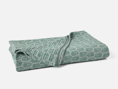 Coyuchi Mirada Organic Matelasse Blanket