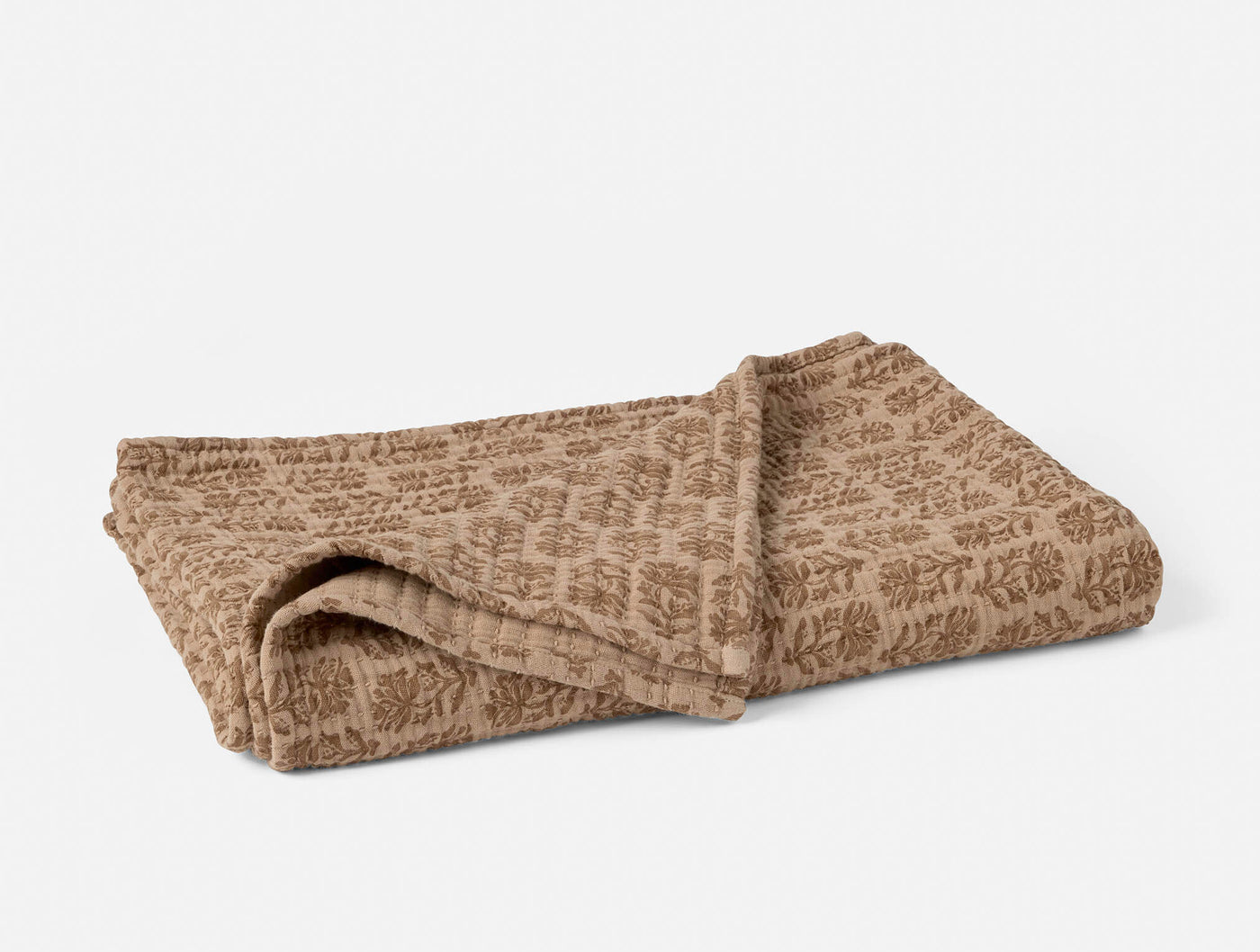 Coyuchi Mirada Organic Matelasse Blanket
