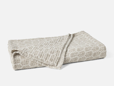 Coyuchi Mirada Organic Matelasse Blanket