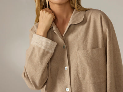 Coyuchi Women's Cloud Brushed Organic Flannel Nightshirt Sale!