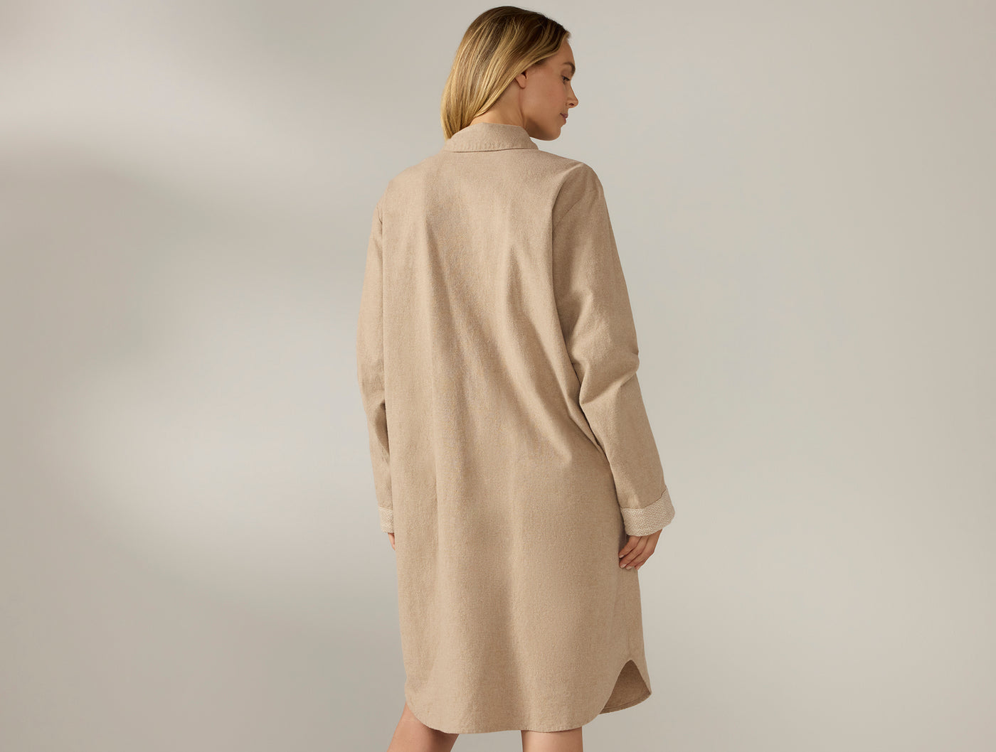 Coyuchi Women's Cloud Brushed Organic Flannel Nightshirt Sale!