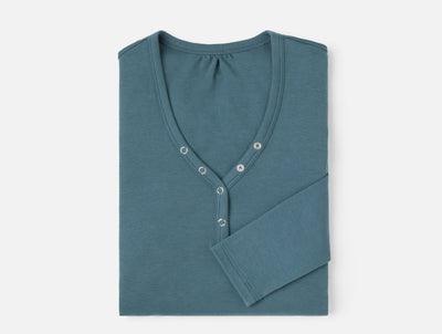 Coyuchi: Women’s Pima Organic Knit Henley