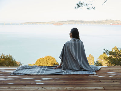 Coyuchi Tomales Organic Beach Towel