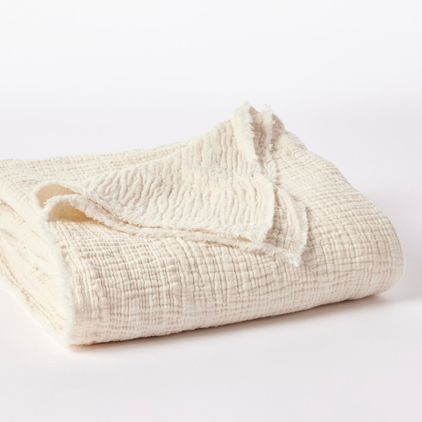 Coyuchi Topanga Organic Matelasse Throw