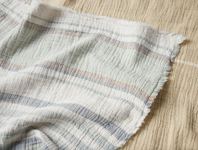 Coyuchi Topanga Organic Matelasse Blanket