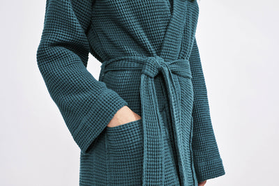 Coyuchi Unisex Organic Cotton Waffle Robe Sale!